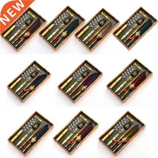 Calligraphy Quill Feather Dip Pen Fountain Writing Ink Nis