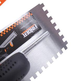 Steel Plastering TPR Shaped Pla TPE Carbon with Tooth Trowel