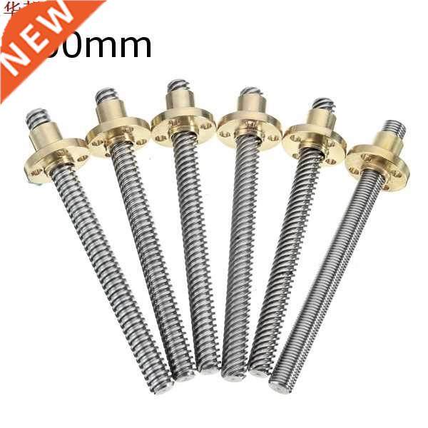 3D Printer T8 1/2/4/8/12/14mm 400mm Lead Screw 8mm Thread Wi