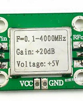 RF microwave amplifier 0.1--4000MHz 20dB