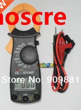 Min DT266F Digital Clamp Meter Electronic Ammeter With Buzz