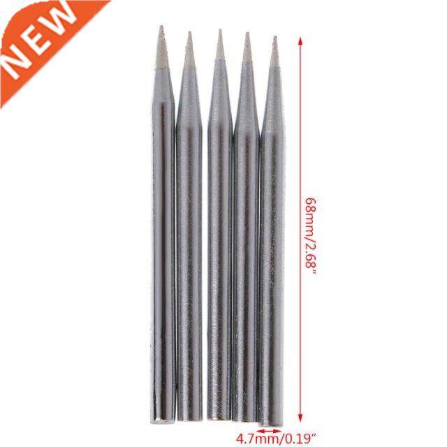 5 Pcs 40W Replacement Soldering Iron Tip Lead-Free Solder Ti