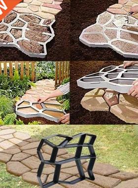 Black Plastic  Paving Mould Home Garden Floor Road Concre