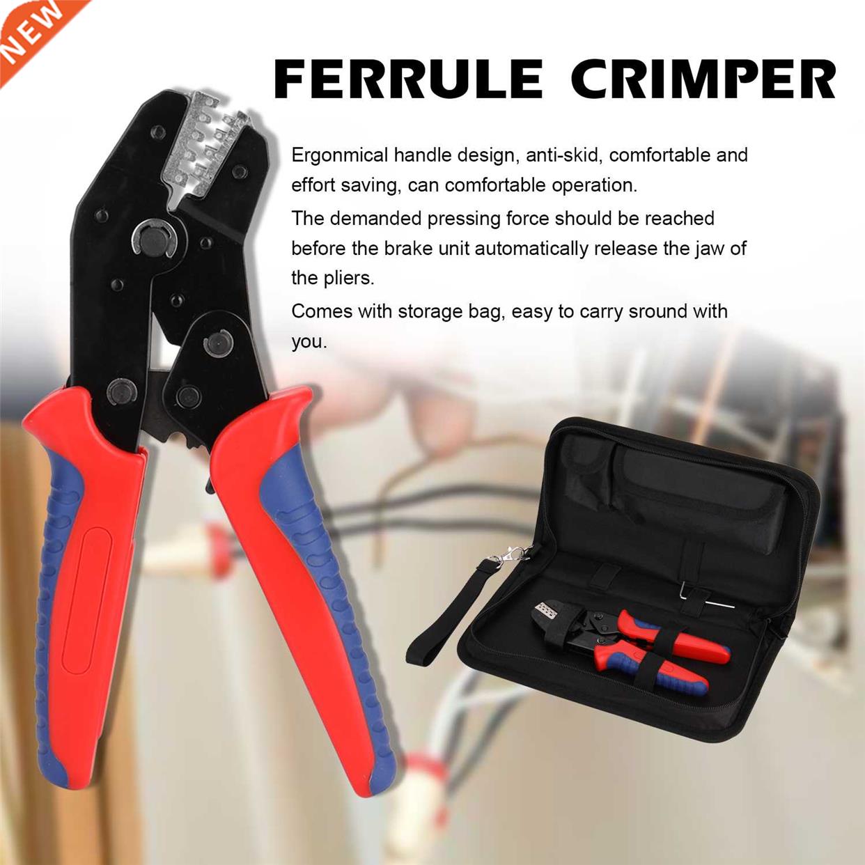 Multi-tool Ferrule Crimping Tool Kit Multitool Wire Stripper 模玩/动漫/周边/娃圈三坑/桌游 海报/色纸 原图主图