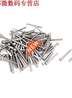 5.5mm Hoofd Dia M3x30mm Hex Socket Button Cap Bouten Schroev