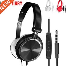 HiFi Wired Headphones for Iphone Sony Headsets with Microph