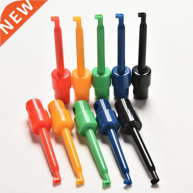 10pcs Multimeter Lead Wire Kit Test Hook Clip Electronic Min