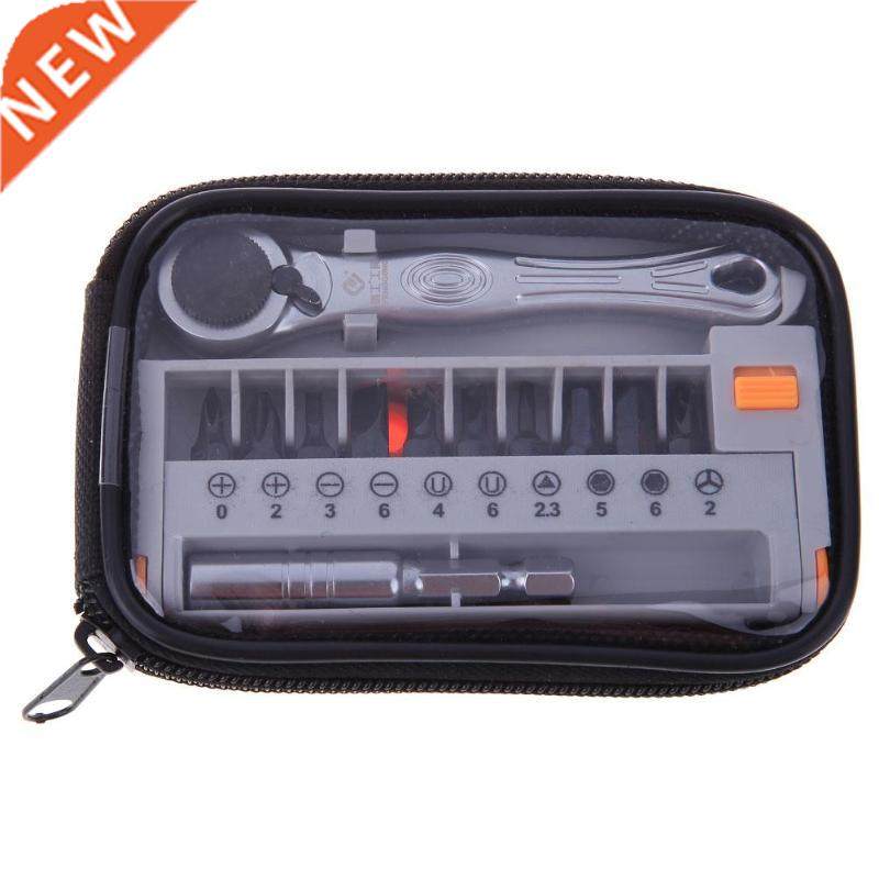 12pcs Ratchet Handle Bits Anti-slip Function RepTool