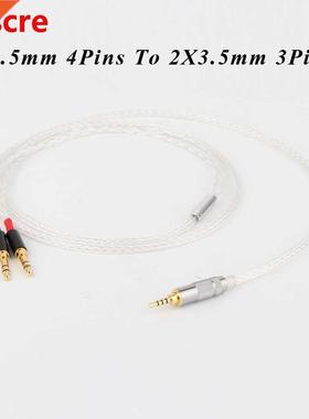 Preffair HIFI 8 Cores 7N OCC Silver Plated 2.5mm Balanced He