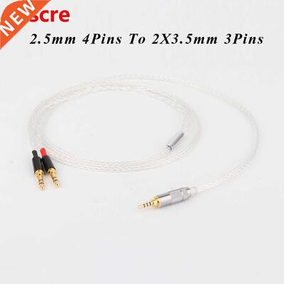 Preffair HIFI 8 Cores 7N OCC Silver Plated 2.5mm Balanced He