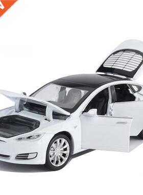 1/32 Alloy Die Cast Tesla Model S P100D Sedan Model Toy Car