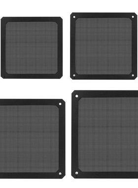 80-140MM Magnetic Dust Filter Dustproof Mesh Cover Frame Bla