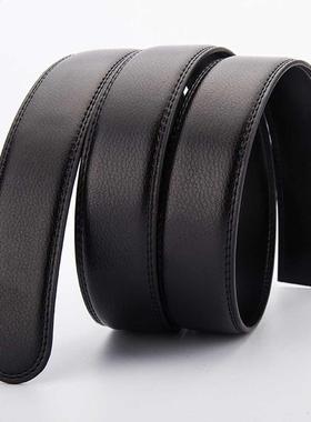 2022 New Men's Luxury Strap Male Belt Leather Automatic Ribb