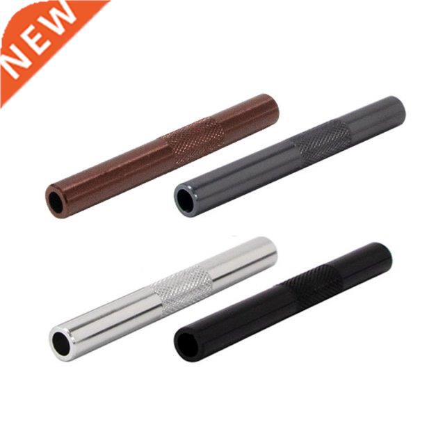 3PCS/lot 70mm Metal Snuff Snorter Hose Tube Sniffer Aluminum