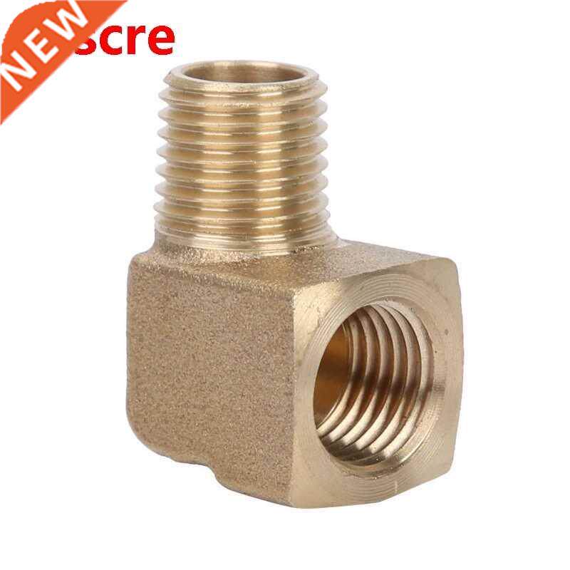 brass 1/4" male female npt 90 degree elbow pipe fitting