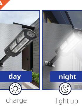 1~2PC Solar Wall Light Outdoor LED Street Lamps 2000W PIR Mo