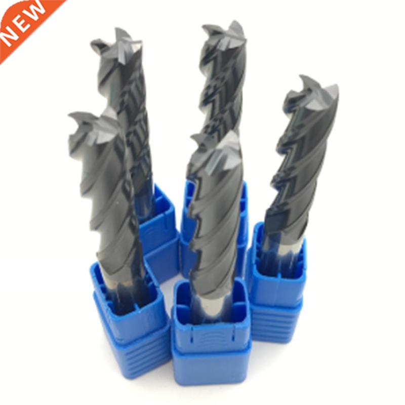 5PCS HRC45 4 Flute 8Mm Solid Carbide Endmill 60Mm Long Side