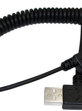 5Ft USB 2.0 A left 90 degree angle Male to male extension Ca