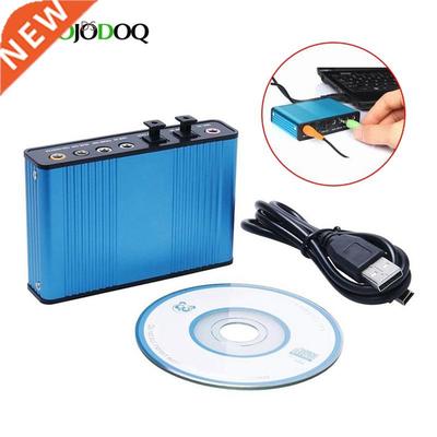 GOOJODOQ Professional USB Sound Card 6 Channel 5.1 Optical
