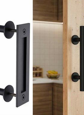 12 inches Sliding Barn Door Handle Pull Cabinet Flush Hardwa