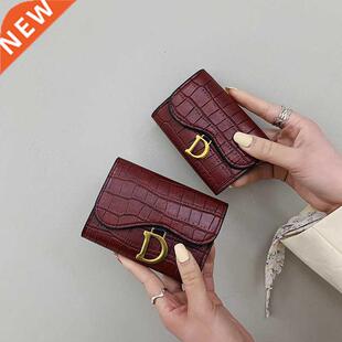 Wallets Small Fashion Brand Leather Purse Women Ladies Card