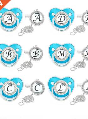 Name Initials Pacifiers for Babies Personalized Pacifier Cli