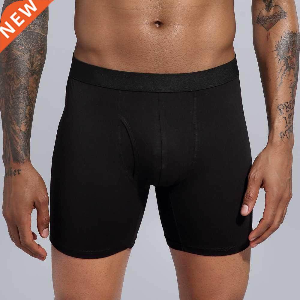 Panties Men Boxers Long Underwe Cotton Man Plus Size Short