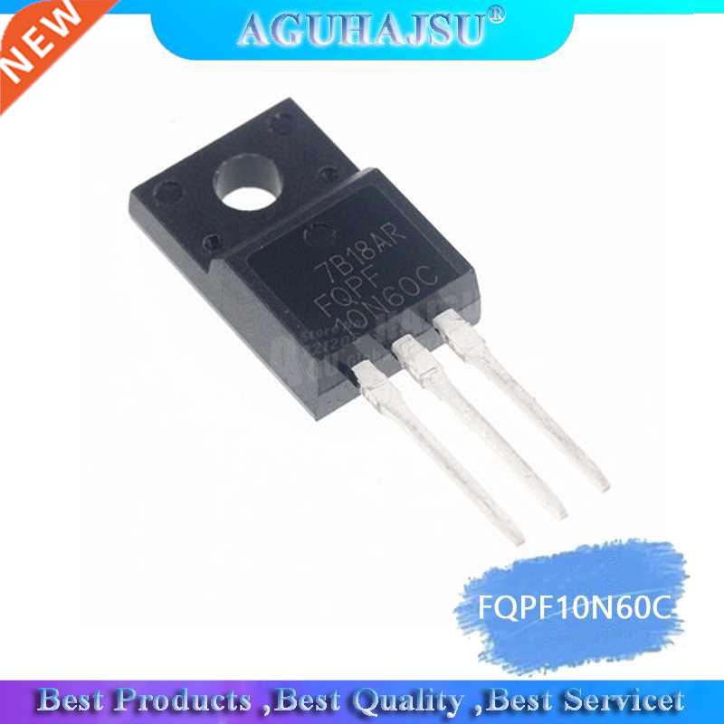 10PCS FQPF10N60C TO-220 10N60C 10N60 TO220 FQPF10N60 new MOS