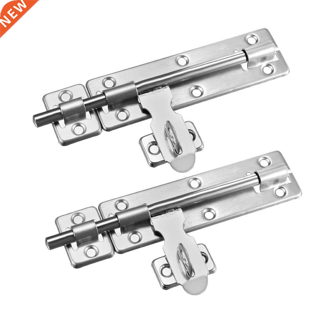 Sliding Bolt Gate Latch, 8-inch ainless eel Door Hasp wi