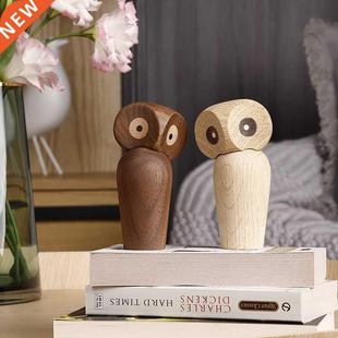 Bird Animal Living Fashion Home Owl Decor Lovely Figurines