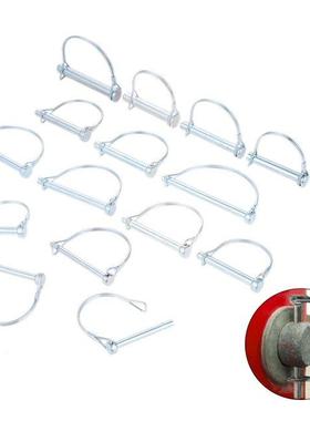 5/4/2Pcs Steel Coupler Safety Pin M6-M12 Heavy Duty Safety C
