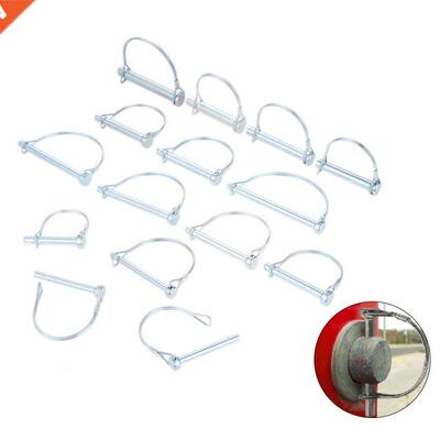 5/4/2Pcs Steel Coupler Safety Pin M6-M12 Heavy Duty Safety C