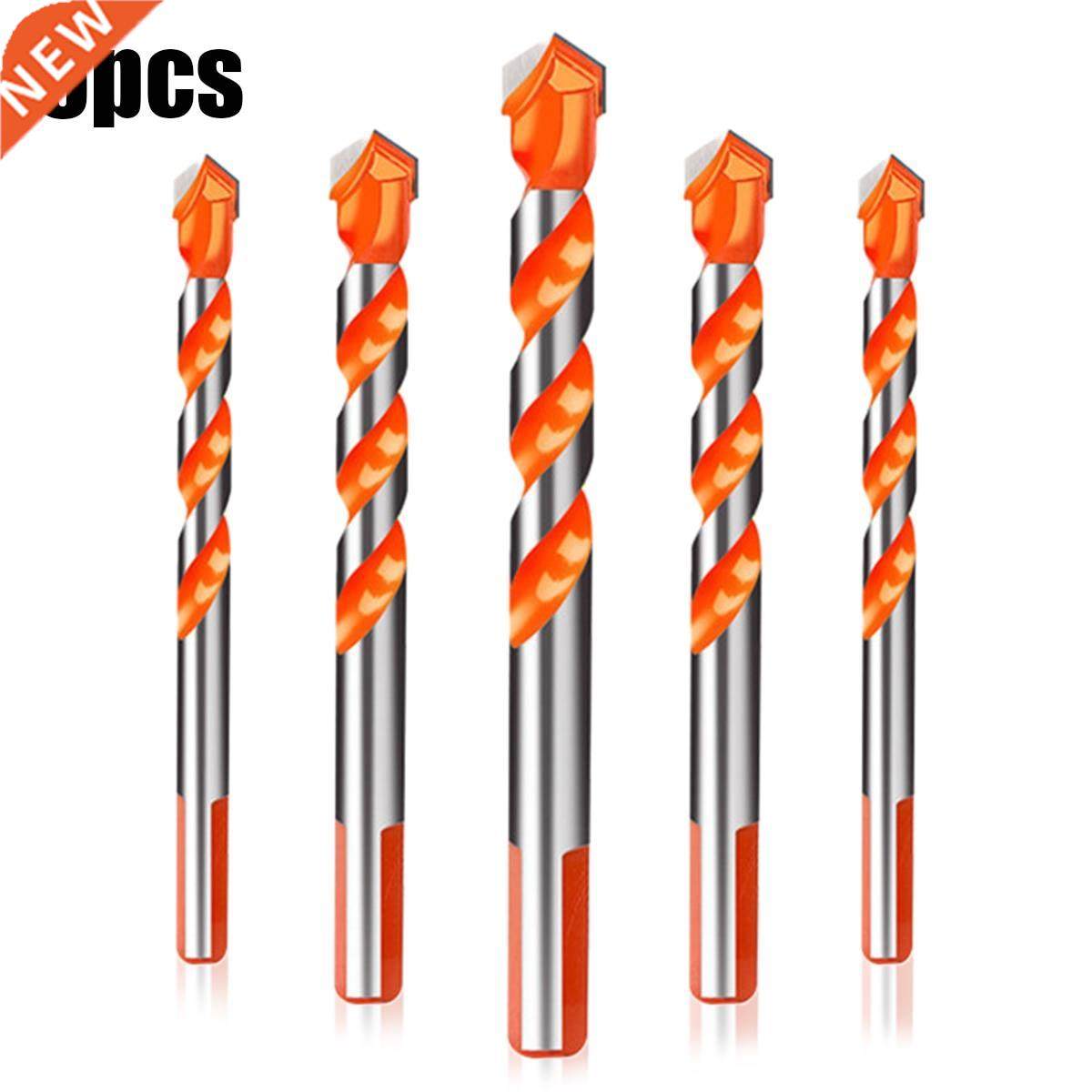 5/7 Pcs Set Drill Bits Triangular-overlord Handle Multifunct
