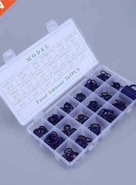270Pcs 18 Sizes Kit Conditioning HNBR O Rings Car Vehicle Re
