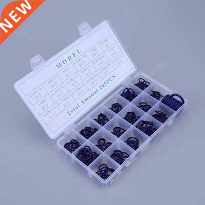 270Pcs 18 Sizes Kit Conditioning HNBR O Rings Car Vehicle Re