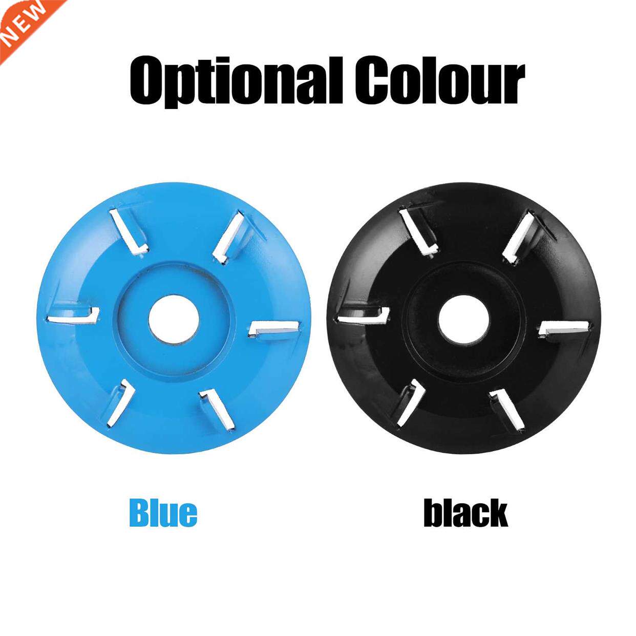 Six-tooth Power Wood Carving Disc Tool Milling Cutter 适用于