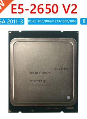 Intel Xeon Processor E5-2650 V2 E5 2650 V2 CPU 2.6 LGA 2011