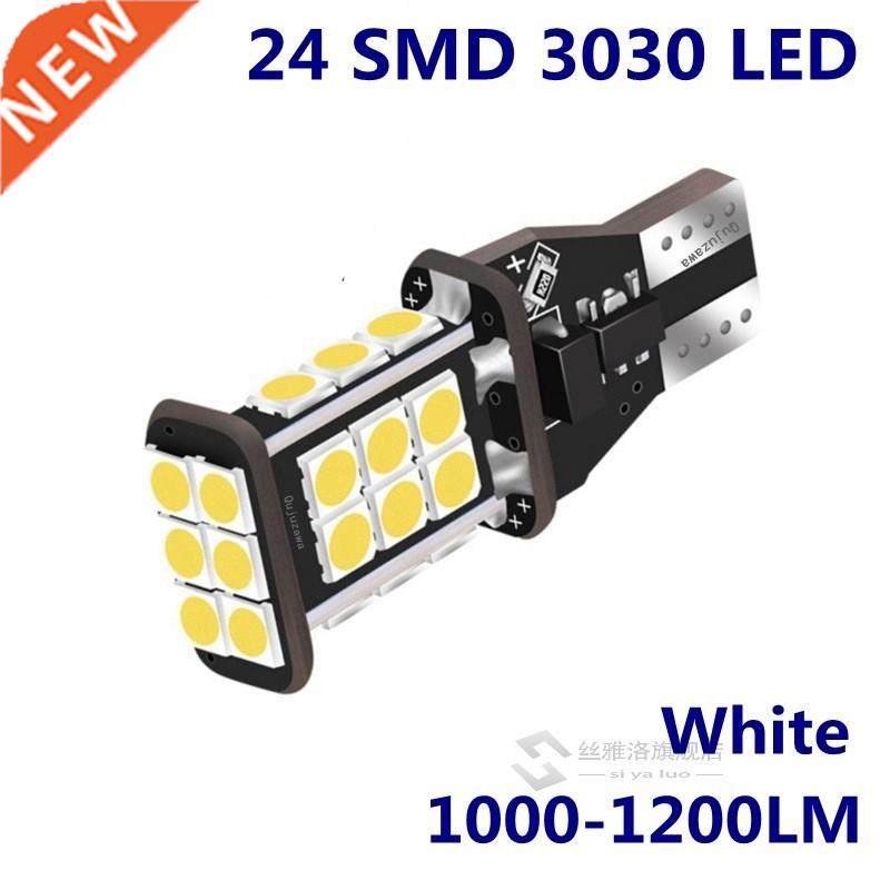 2PCS T15 W16W 921 912 Super Bright 1200Lm 3030 D LED CANBS N