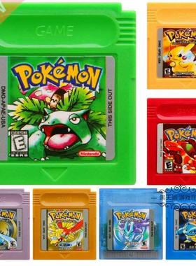 7 style Video Game for 16 Bit Cartridge Pokemon Game Console