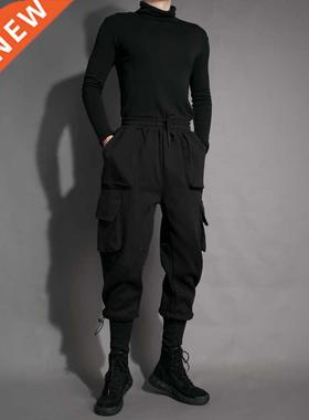 Set dark wind en's autun and winter thickening loose ulti