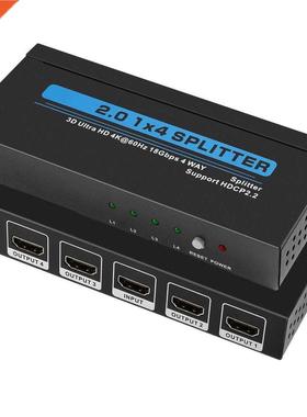 HDMI-compatile 1X4 Splitter 3D Ultra 4Kx2K@60Hz 18Gs Hdcp