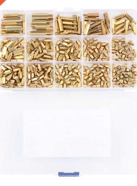 300 Pieces of M3 Male Hexagonal Brass Spacer Nut Combination