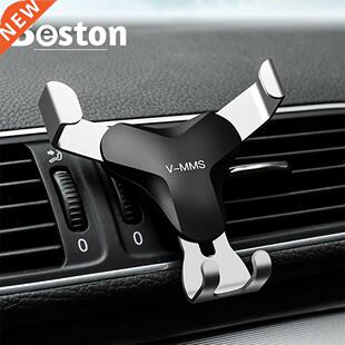 Gravity Mobile Phone Car Holder in Car Air Vent Mount Clip C