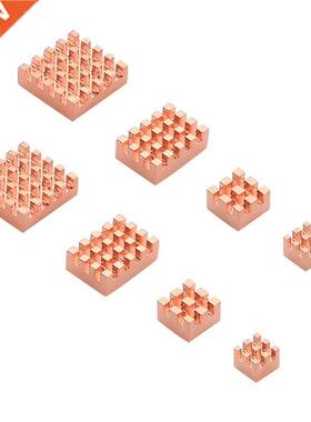 2Set Heat Sink Metal Copper Heatsink Passive Cooling Pad Hea