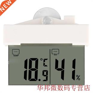 Thermometer LCD Digital Hydrometer Indoor Outdoor Weather St