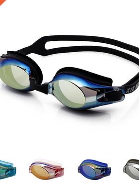 Swmmng-Glasses Professonal Googles Adjustable Ant-Fog Wa