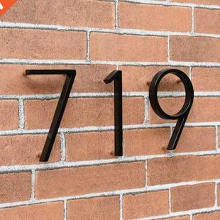 Number Letters Big 12.7cm Door House Modern Alphabe Floating