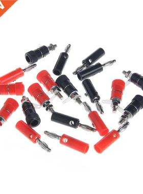 10 Pairs Red 4mm Binding Post Speaker Terminal Banana Plug S