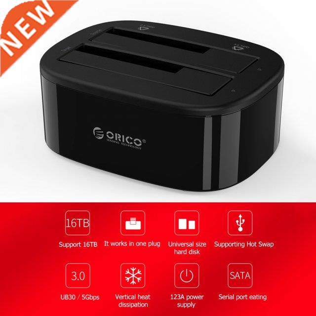 ORICO 6228US3 Hard Drive Docking Station with Offline Clone
