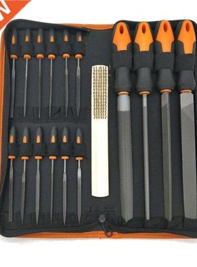 17Pcs Forged Alloy Steel File Set with Carry Case, Precision